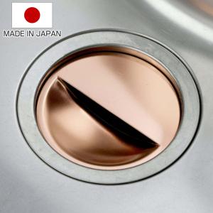 排水口カバー 直径14.5cm用 （ 日本製 純銅 排水口 燕三条 排水フタ 排水ふた 排水蓋 キッチン カバー シンク ）