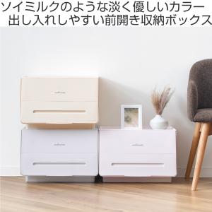 収納ボックス 前開き 幅45×奥行34×高さ3...の詳細画像1