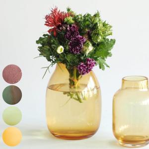 花瓶 DGガラスボットム ガラス 直径14x高さ18cm （ フラワーベース 花びん 花器 ベース 花 飾る 手作り 卓上 ）｜colorfulbox