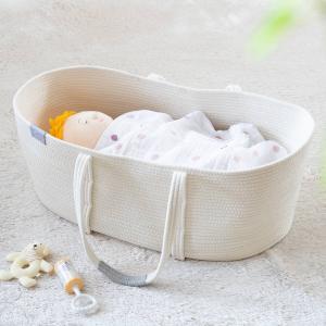 ヨーラン ラタン ベビーベッド ゆりかご 籐家具 幅95cm（ ベビーベッド