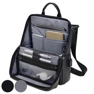 バジェックス ノフィス テレワークショルダーバッグ 多機能 便利 充電 収納 ガジェット(代引不可)【送料無料】 ウノフク ビジネスバッグ BAGGEX ノフィス ショルダーバッグ 縦型