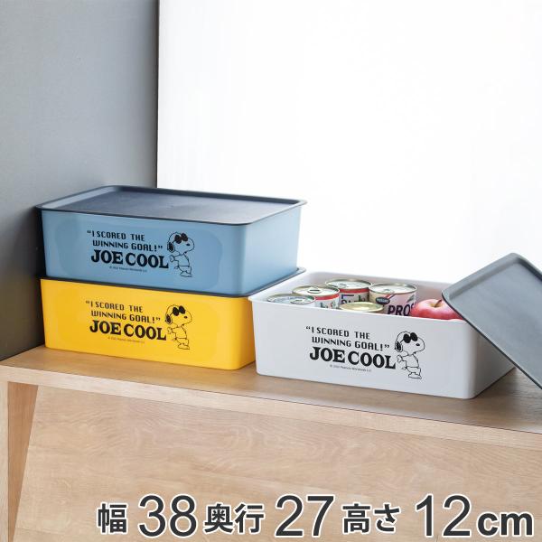 収納ボックス M 幅38×奥行27×高さ12cm スヌーピー コレクトBOX フタ付き （ 収納ケー...