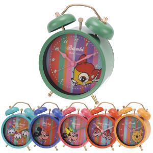 スケーター 置き時計 目覚まし レトロ ディズニー （ ヒューイ