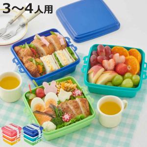 サンリオ　レトロ　ピクニック　バスケット　ランチボックス　お弁当　セット サンリオキャラクターズ ゆるっとシンプル3段ピクニックランチ