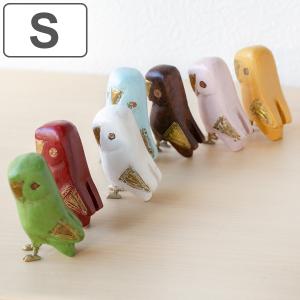 ELEMENTS 置き物 オブジェ 鳥 木製 木彫り カモメ 動物 ディスプレイ