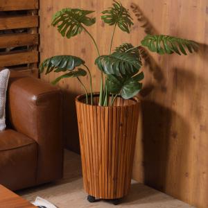 東谷 プランター ウッドプランター S 直径34×高さ35cm （ 植木鉢カバー