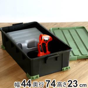 SANKA 収納ボックス Nタフコンプラス ATCP-66-23 フタ付き 幅44×奥行66