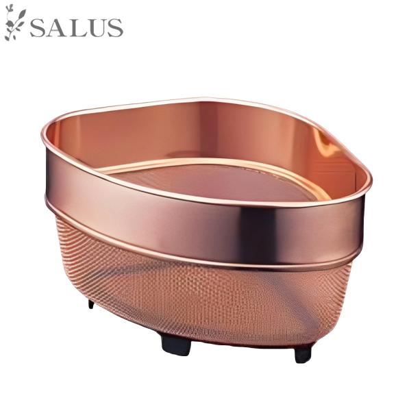 三角コーナー SALUS 銅 （ 銅製 生ゴミ入れ 生ごみ入れ コーナーラック シンクコーナー ヌメ...