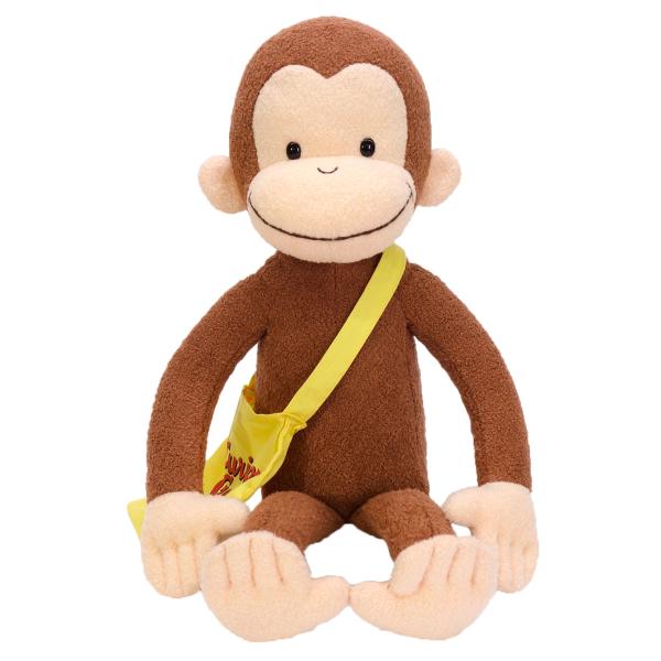 ぬいぐるみ ジョージ Ｌクラシック ふかふか おさるのジョージ （ アニメ キャラクター グッズ プ...