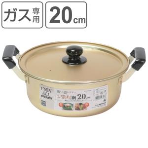 料理鍋 39cm 16L 厚板 極厚 厚板打出料理鍋 業務用 中尾アルミ （ ガス
