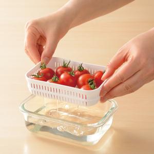 電子レンジ調理器 耐熱ガラス角型容器セット L...の詳細画像4