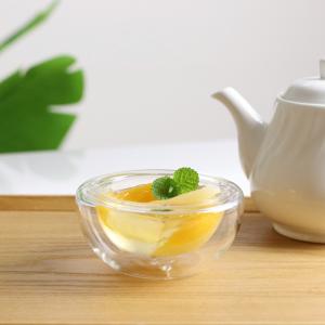 ボウル 11cm DOWBLE WALL ダブルウォール 耐熱ガラス （ 電子レンジ