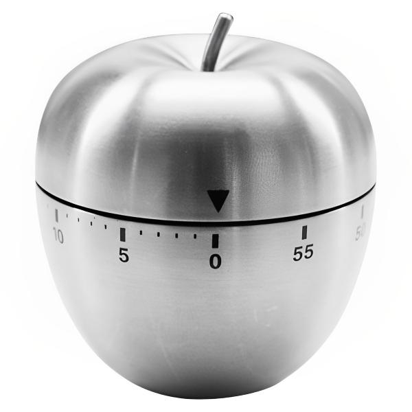 キッチンタイマー アップル ステンレス製 りんご型 SALUS （ セイラス クッキングタイマー ア...