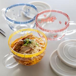 スープマグカップ 450ml おまち堂 耐熱ガラ...の商品画像