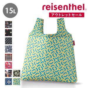 （アウトレット） エコバッグ reisenthel ライゼンタール MINI MAXI SHOPPER POCKET 15L （ ショッピングバッグ マイバッグ 折りたたみ コンパクト 撥水加工 ）