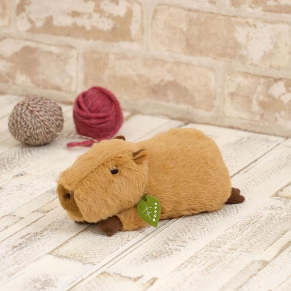 ぬいぐるみ potte カピバラ （ ヌイグルミ かぴばら 動物 雑貨 インテリア アニマル グッズ ベビー 赤ちゃん プレゼント ギフト かわいい ）