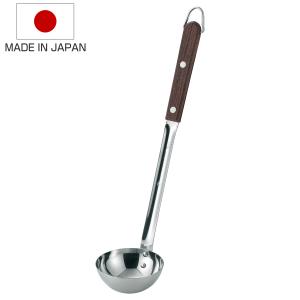 玉虎堂製作所 お玉 横口 kinoe 穴付き 50cc ステンレス製 日本製 （ 燕