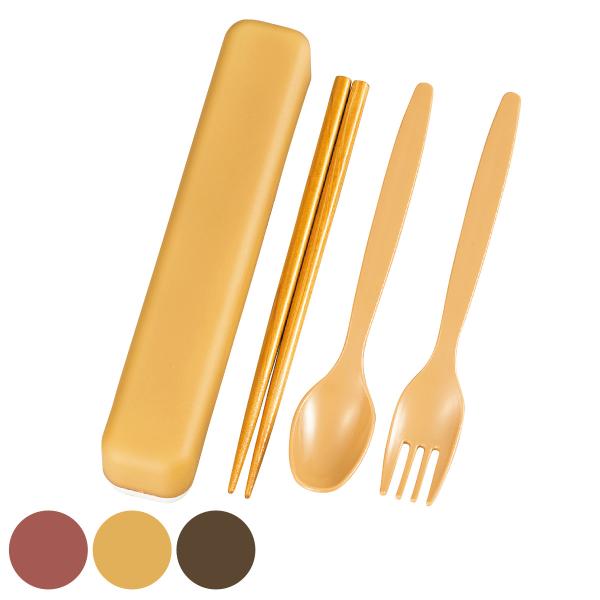カトラリーセット スリムトリオセット （ お箸 スプーン フォーク 18cm 大人 日本製 ）