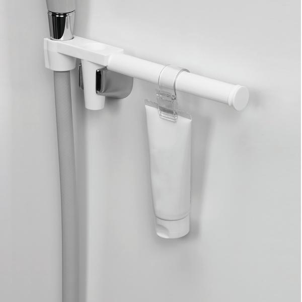 シャワーホルダー ハンギングバー （ シャワーフック 吊り下げ 浴室 ハンガー シャワー 日本製 ）