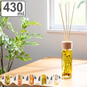 B-nature リードディフューザー 430ml 箱入り （ ディフューザー ハーバリウム 芳香剤 部屋 ルームフレグランス アロマ スティック フレグランス 花 ）