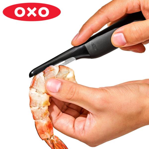 OXO エビの皮むき器 シュリンプピーラー＆クリーナー Good Grips （ オクソー エビ 殻...