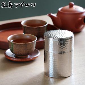 【骨董商、コレクター向け】茶器　茶筒、茶托、茶葉入れ　銅製品 茶筒 茶托 銅 日本製 純銅製 ・ セット （木箱入り） 茶道具 茶入れ 茶
