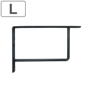 棚受け ブラケットL Aタイプ L型 アイアン （ 棚受け金具 ブラケット