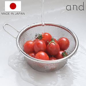 麺 湯切り 業務用 日本製 燕三条製 TS 18-8ステンレス製 楽らく そば