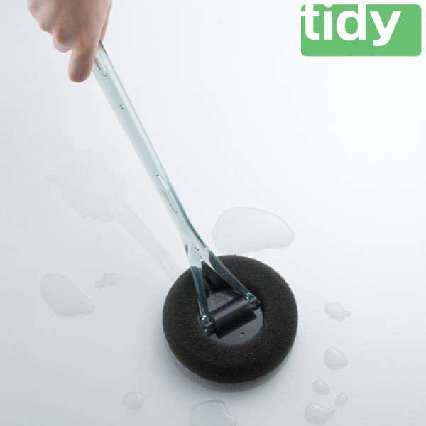 tidy バススポンジ 柄付き BathSponge （ ティディ お風呂掃除 ブラシ スポンジ 浴...