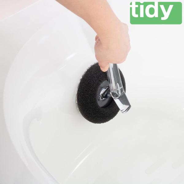 tidy バススポンジ ハンディタイプ HandySponge （ ティディ お風呂掃除 ブラシ ス...