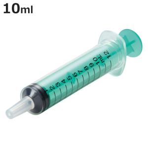 シリンジ 注入用注射器 10ml グリーン 老犬 介護用 ペット （ 注射器 ペット用 犬 猫 動物 えさやり 食事 薬 水やり 介護 ペット用品 ）