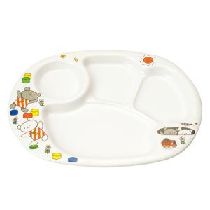 ランチプレート 31cm オーバル こぐまちゃん メラミン （ 食洗器対応