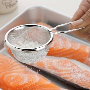 漉し器 粉ふるい器 裏漉 18cm ステンレス製 （ ストレーナー シフター