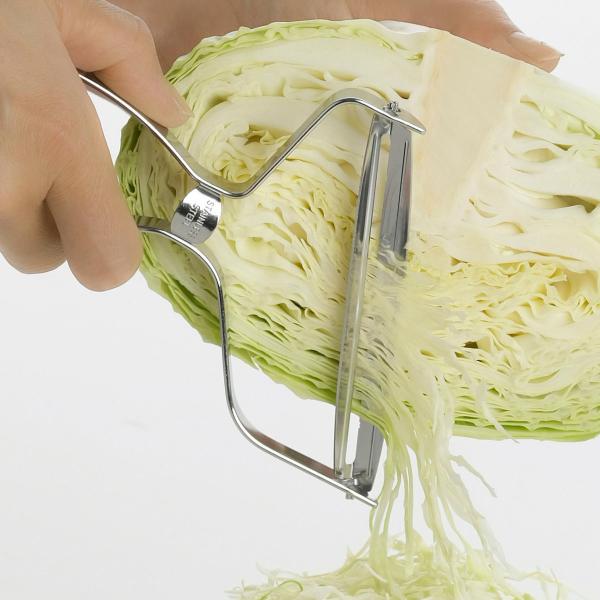 キャベツピーラー スゴ切れ 斜め刃 （ ピーラー キャベツスライサー ワイド 食洗機対応 ）