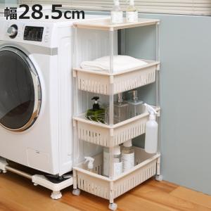 ケンホープ お座敷ワゴン 引出付 木製取っ手 ポットワゴン 幅39cm