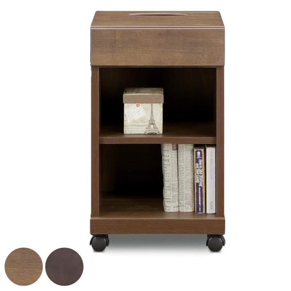 ナイトテーブル 高さ60cm キャスター付 シュシュツー （ サイドテーブル テーブル ワゴン ソフ...