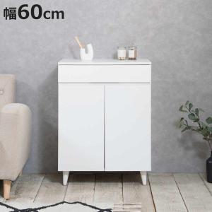 IKEA キャビネット イケア（IKEA） キャビネット 扉2 棚板1付き ホワイト 白 70x35x70cm