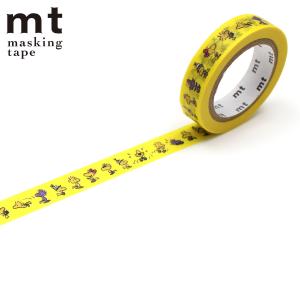 mt（エムティー） マスキングテープ mt PEANUTS ウッドストックの仲間