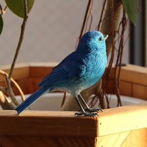 とり 庭 オブジェ 鳥 置物 翡翠 庭に置く動物の置物 ガーデニング