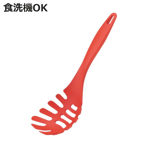 取り分けスプーン 小 ナイロン製 麺もすくえるミニスプーン 食洗機対応 日本製 貝印 （ 穴あきスプ...