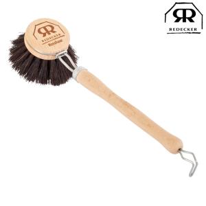 Redecker レデッカー 柄付キッチンブラシ 4cm 馬毛 （ ブラシ キッチンブラシ フライパンブラシ 柄付ブラシ キッチン用ブラシ 天然素材 ）