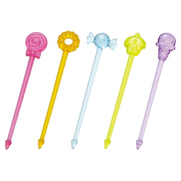 ピック 25本入 スイーツピック （ ランチピック スイーツ 25本 お弁当グッズ キャラ弁 キャラ...