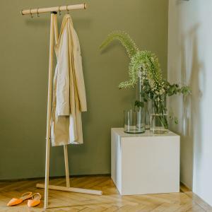 サイドバイサイド クロスラック Clothes Rack 物干し 物干し竿 ランドリー ハンガーラック 天然木 SIDE BY SIDE クロスラック Clothes Rack 物干し サイドバイサイド