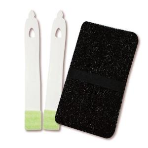 スポンジ 墓石スポンジ 文字磨き ブラシ付き お墓 掃除 （ 墓石 ブラシ お墓参り 墓石用 清掃用品 掃除小物 ）