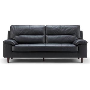 朝日木材加工 ソファ 3人掛け 幅198cm ハイバックローアームタイプ 本