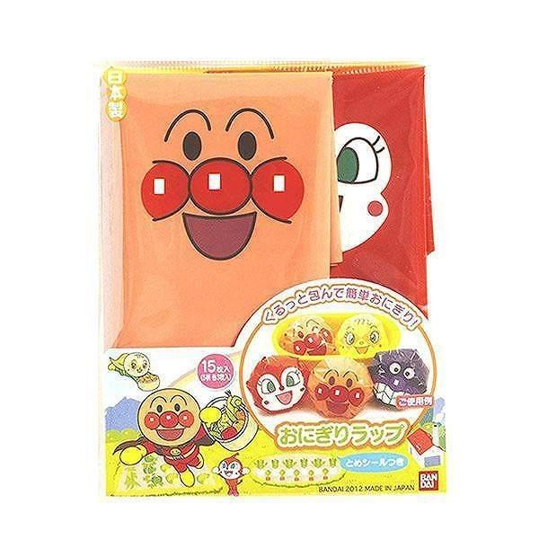 おにぎりラップ アンパンマン あんぱんまん １５枚入り （ おむすび ラップ 簡単キャラ弁 キャラク...