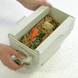 ハンドルかき混ぜ式 ぬか漬け容器「ぬか楽とぬか床」のセット かんたん