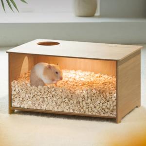 GEX 大きな扉のショコラハウス 小型ハムスター用 ハムスター ケージ