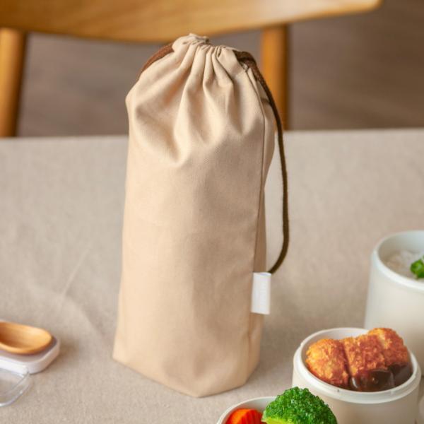 ランチ巾着 tutu 巾着 （ ランチバッグ 弁当袋 お弁当袋 筒型 専用 おしゃれ ）