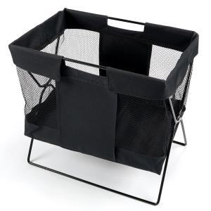 サワフジ 手荷物入れ 手荷物収納ボックス メッシュバスケット 小